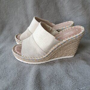 💚TOMS Monica Espadrille Wedge Sandal - Women's Size 6